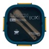 Monzó Contenedor Alimentos Fiambrera, Box Lunch, Lonchera 1700ml