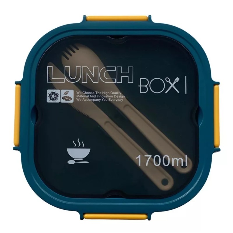 Monzó Contenedor Alimentos Fiambrera, Box Lunch, Lonchera 1700ml