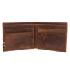HOOEY Bi-Fold Leather Men's Wallet (Hawk - Brown/Navajo Serape)
