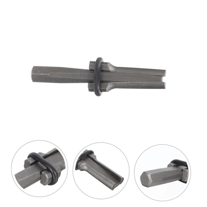 Tofficu 2 pcs Stone Splitter Wedge Shims for Concrete Marble