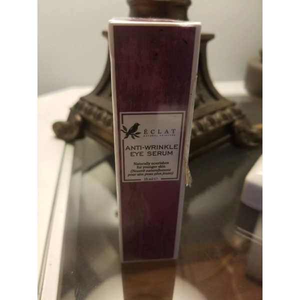 ECLAT Natural Skincare Anti-Wrinkle Eye Serum Exp. 06/15/2024 New SEALED