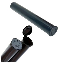 Fenny's Creations Pop Top 116mm Tubes Colour King-Size Plastic Storage Pre Roll Tube Vials with Squeeze Pop Top Waterproof Odor Sealing Plastic Container Cones 110mm 109mm (JR-116 Mix - 5PCS)