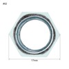 5pcs M12*40 Long Rod Coupling Nut, Carbon Steel Hex Sleeve