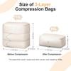 DIMJ Compression Storage Bags - Blanket Storage Bags with Window