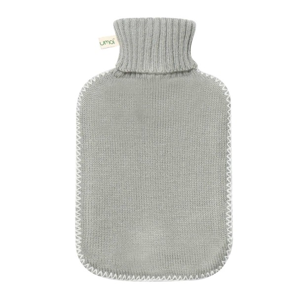 Umoi Eco Hot Water Bottle 2 Litre with Pretty Knitting