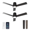 warmiplanet 42 Inch Small Ceiling Fan with Lights and Remote,