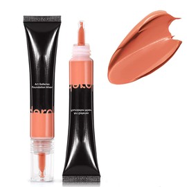 Foundation Blend Pigment, Smooth and Lightweight, Natural Undertone, Blends Easily with Foundation, Cruelty Free (Orange, Cold to Warm)