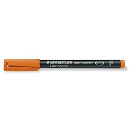 Staedtler Lumocolour Fine: Perm: Orange