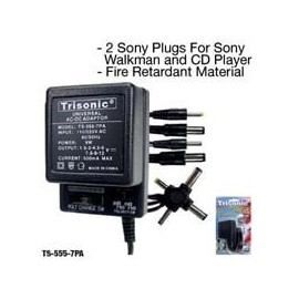 Trisonic 7 Way Universal Plug Ac/dc Adaptor 500 Ma