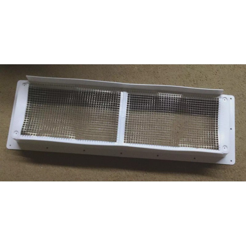 DOMETIC 3311237.000 RV REFRIGERATOR ROOF VENT BASE POLAR WHITE 23"x6.5"