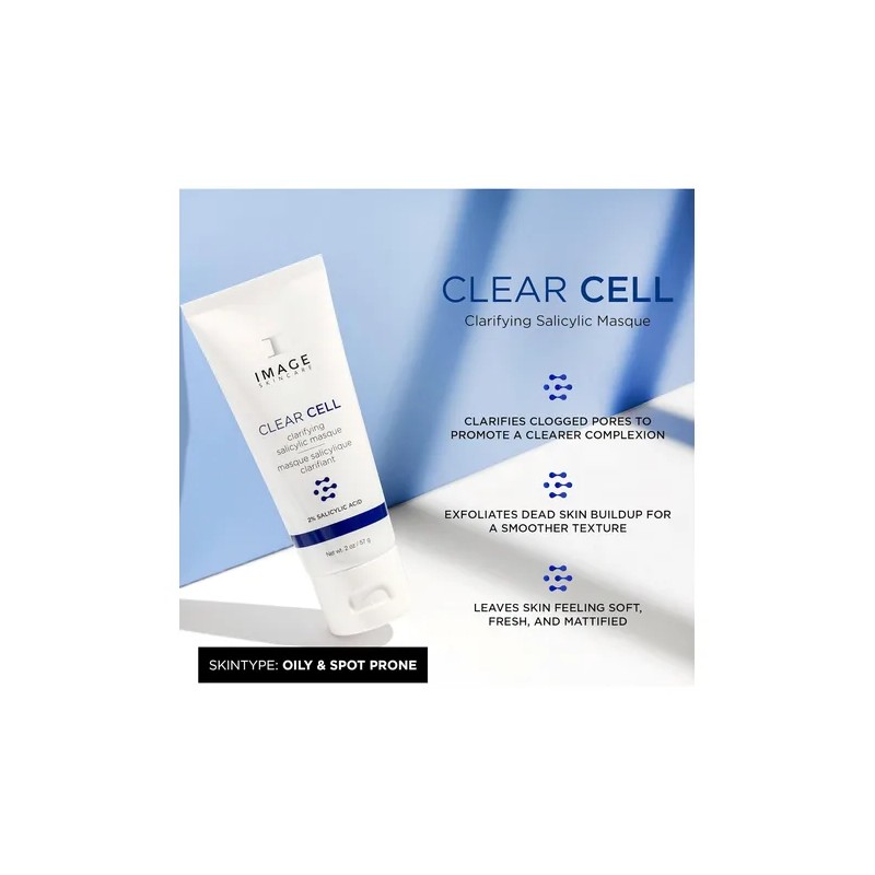 Image Skincare, Mascarilla Clarificante Salicílica Clear Cel