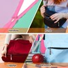 MECCANIXITY Zipper Pull Charm 6 Pcs 1-2mm Thickness Detachable Zipper