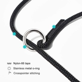 BeauGo Dog Ultra-fine Leash,Slip Leads for Dogs,Pet Training Leash,Training 、Leading and Holding Suitable for Small,Medium or Large Dogs (Blue, 1.1M Long)