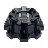 Hostile Wheels 8 Lug Gloss Black Wheel Center Cap HC-8001