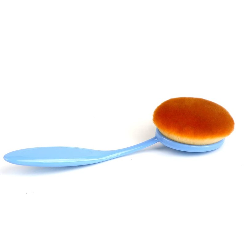 Yoseng Oval Foundation Brush, Large Toothbrush Makeup Brushes Fast Flawless