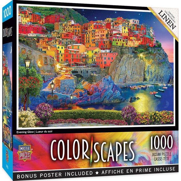 Masterpieces 1000 Piece Jigsaw Puzzle For Adults, Family, Or Kids - Evening Glow - 19.25"x26.75"