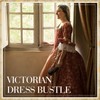 Mepase Victorian Dress Bustle Crinoline White Hoop Skirt Women Crinoline