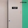 Janitor's Closet Sign, Durable ABS Plastic with Full Adhesive Backing,