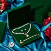 Yinkin 6 Pcs Velvet Jewelry Set Box Jewelry Gift Boxes