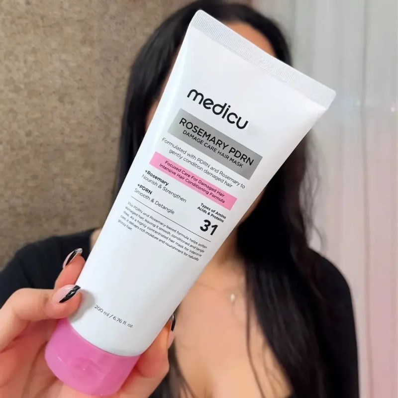 Pdrn Rosemary Hair Mask Repair Damage Control
