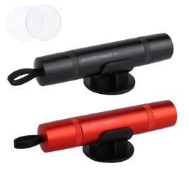 Penitue 2pcs Hammer Car Escape Tool and Seatbelt Cutter, 2-in-1 Portable Car Safety Hammer Window Glass Breaker Under Water Emergency Escape Tool for Automotive Accidents