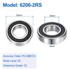 sourcing map 6206-2RS Deep Groove Ball Bearings, 2pcs 30mm I.D