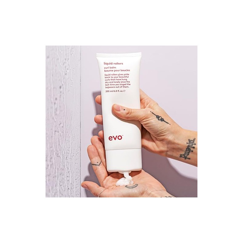 Evo Liquid Rollers Curl Balm - Hair Styling Balm -