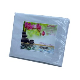 Incontinence Sheet Mattress Topper White 200 x 230 cm Incontinence Sheet Also for Children eXODA