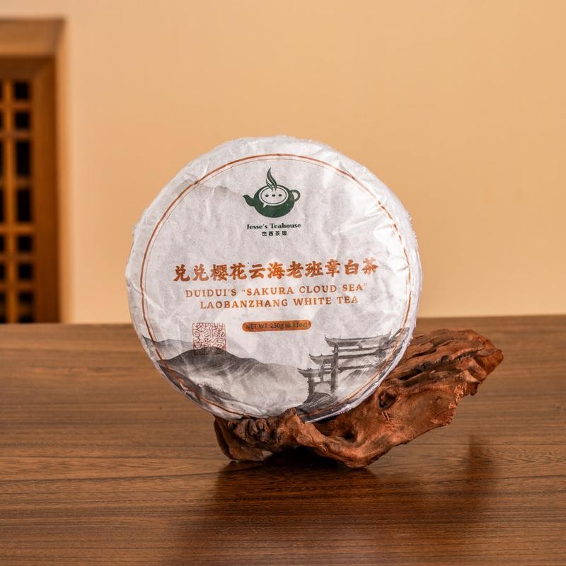 Duidui's Laobanzhang "Sakura Sea" Ancient Tree White Tea - Size: