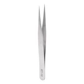HARFINGTON ST-11 Precision Tweezers 141mm Pointed Anti-corrosion Stainless Steel Craft Professional Tweezer for Replace Precision Parts Technology Industrial Electronics