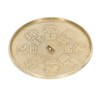 Feng Shui Brass Concave Bagua Mirror Good Luck Anti Rust