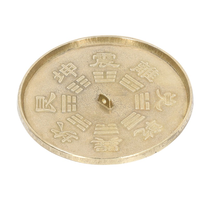 Feng Shui Brass Concave Bagua Mirror Good Luck Anti Rust