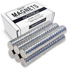 Rare Earth Magnets - Strong Rare Earth Magnets for Crafts, DIY, Office, and Whiteboard Applications (120, D6x2mm)