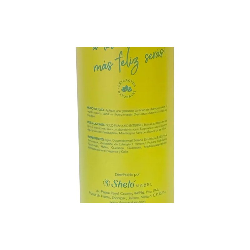 Shampoo Extrahidratante De Colágeno Nutre Shelo Nabel S230