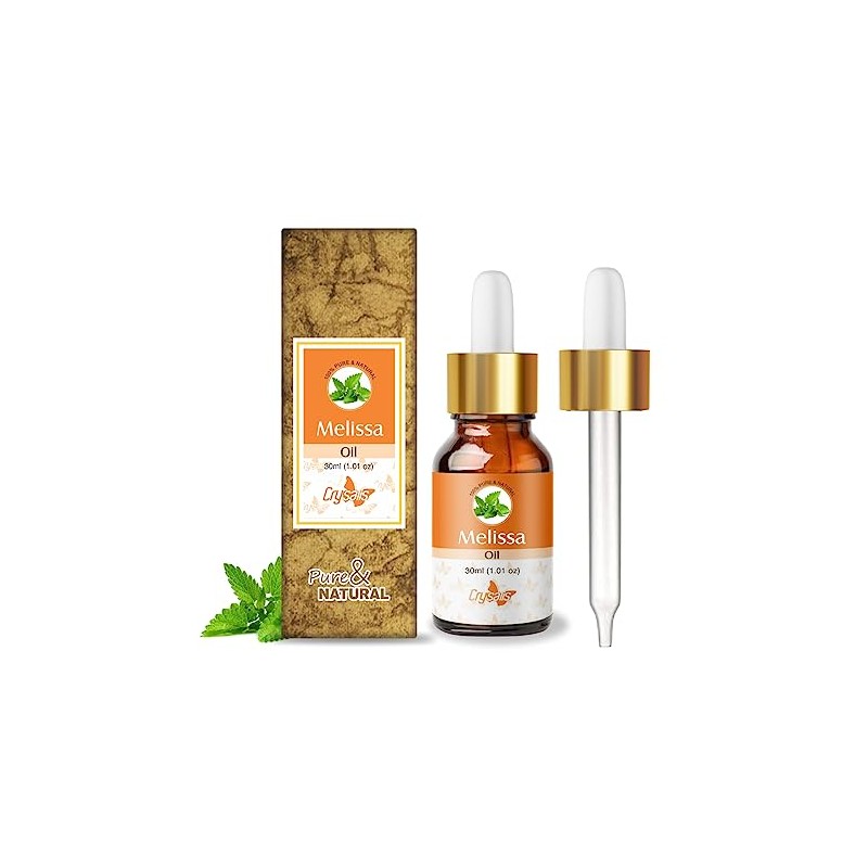 Crysalis Melissa (Melissa Officinalis) Oil - 1.01 Fl Oz (30ml)