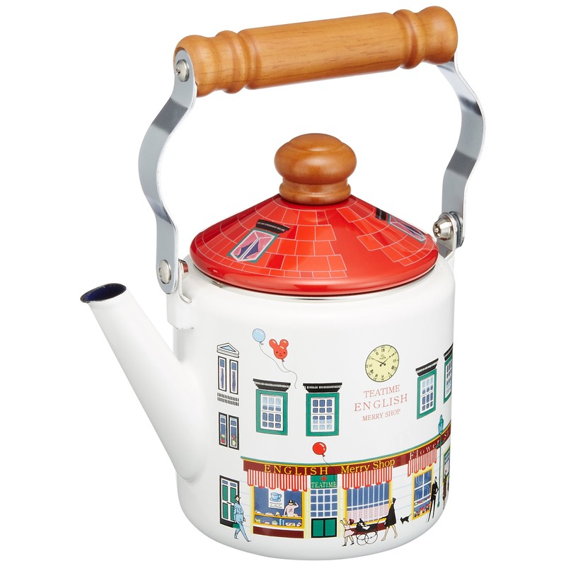 Fuji Horo Lovely Home-like Design Kettle 1.2L Merry Shop MM-1.2K・S