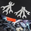 NWpangu Ultra Thin Open Double-End Wrench Set, Slim Spanners Handle