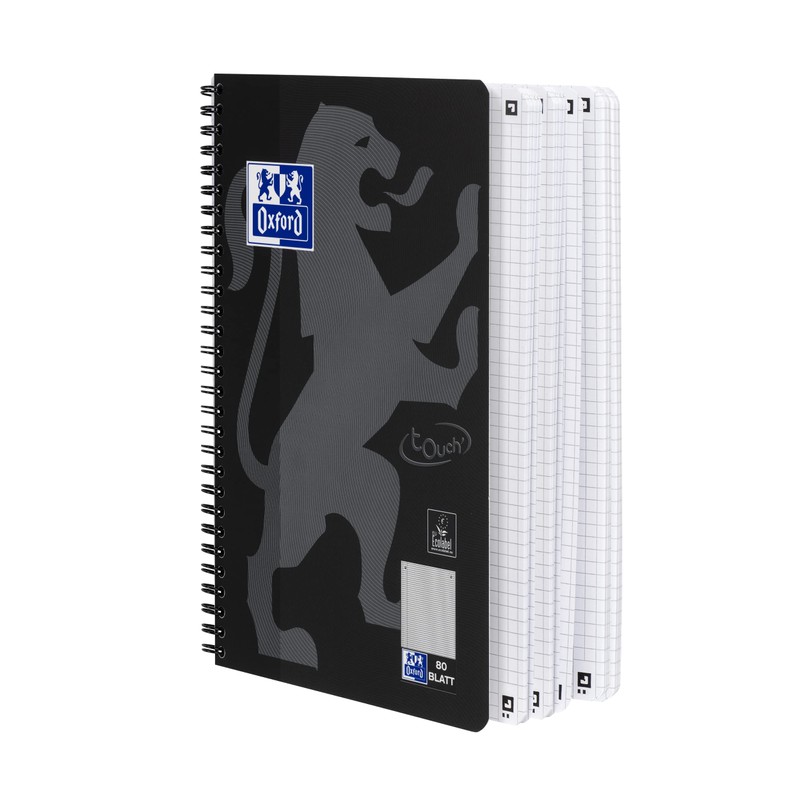 Oxford Touch College Notepad B5 (17.6 x 25 cm) Squared