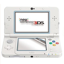 RDFJ New 3DS LCD Protective Film Glass Film 9H High Hardness Ultra Thin Dustproof Scratch Resistant