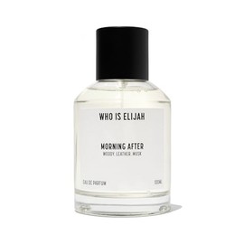 WHO IS ELIJAH Morning After Perfume, Unisex Eau de Parfum for Men & Women, Warm, Smoky & Woody Fragrance with Notes of Wood, Leather & Musk, Gifts for Women & Men, Unisex Cologne, 3.4 Fl Oz