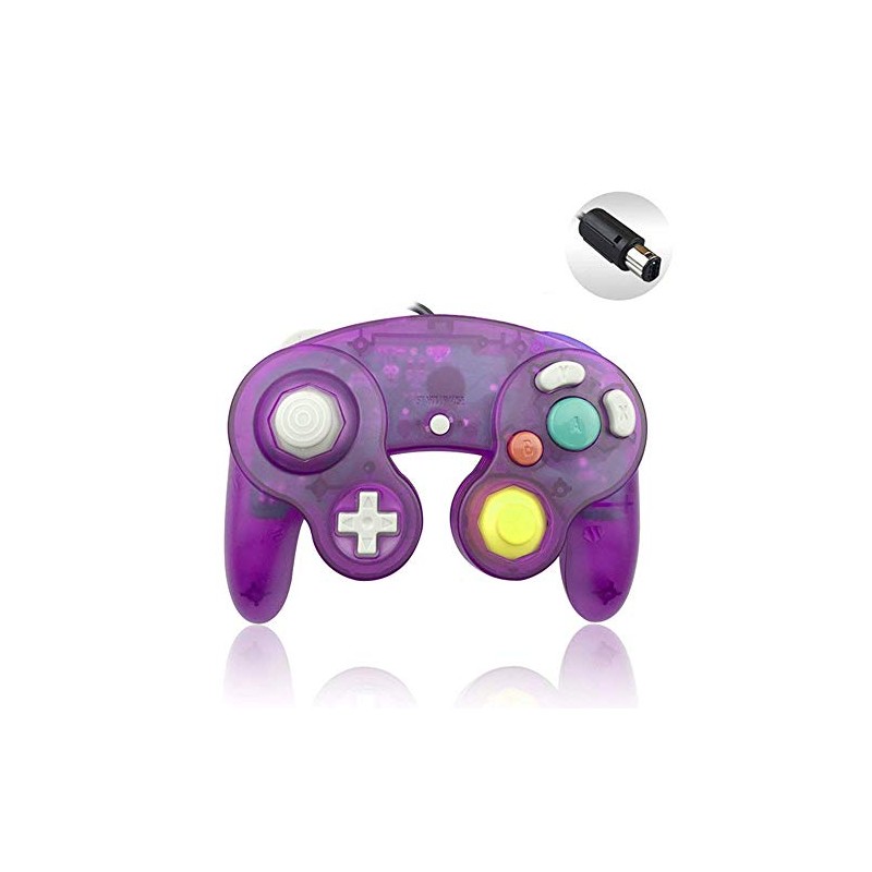 Gamecube Controller, Reiso 1 Pack Classic NGC Wired Controller for