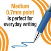 BIC Gelocity Pro Blue Gel Pens, Medium Point (0.7 mm),