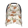 Sloth Baby Stuff Car Seat Cover in Winter Summer, Nursing Cover for Mom Infant Newborn Boys Girls