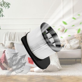 10 Pack IZ862H Replacement Filter for Shark Stratos Cordless Vacuum - Include 2 HEPA Filters + 4 Foam and Felt Kits + 4 Odor Neutralizer Cartridges