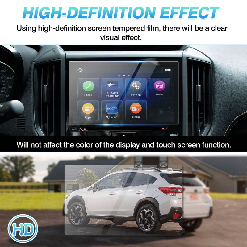 Autorder Custom Fit for Screen Protector 2019-2024 Subaru Forester/Crosstrek/Impreza/Ascent Accessories