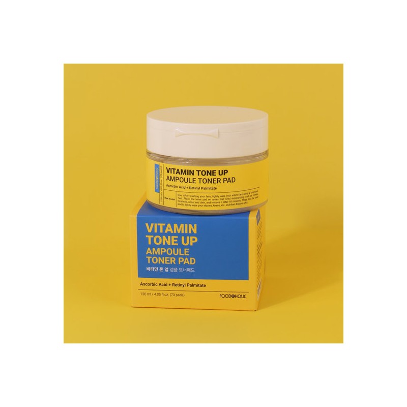 Food Aholic (2 Pack) Food Aholic Vitamin Tone-Up Ampoule Toner