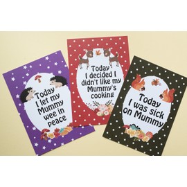 Alternative Baby Journey Cards ® - Forest Animals DD032