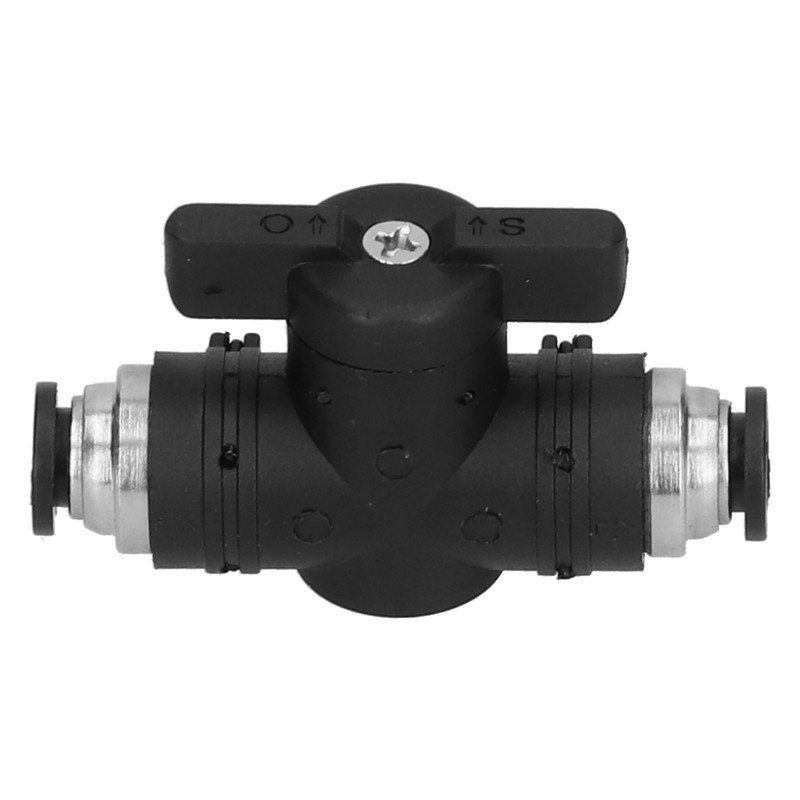 Air Flow Control Valve Pneumatic Connector Manual Adjust Quick Connect