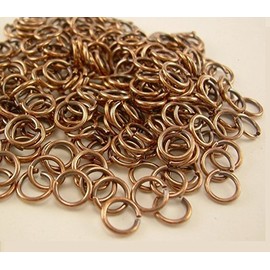 Wholesale 18Ga Antique Copper Jump Ring 9 MM O/D (Pack of 1000)