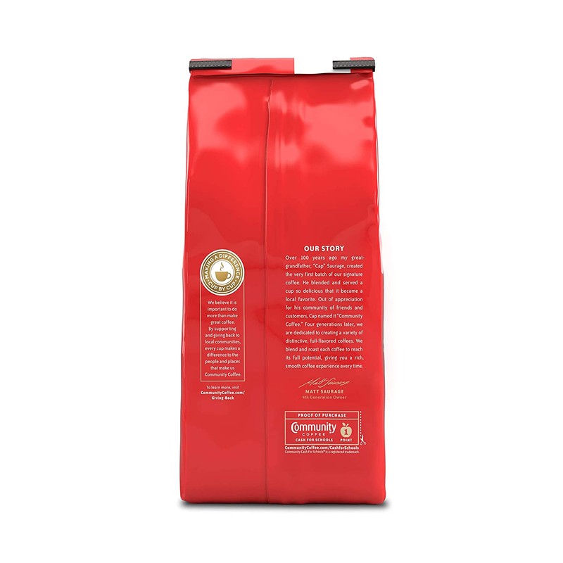Community Coffee House Blend Medium Dark Roast Premium Ground 12
